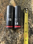 Lot Of 2 Milwaukee Drills 18v Cordless Ratchet High Impact Wrench - Sockets Bits. Fixed Price $12.00.
