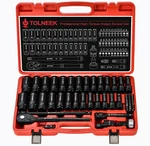 63-piece 1/2" Drive Impact Socket Set Sae & Metric Cr-v. Fixed Price $68.99.