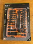 Klein Tools 65500knect Complete Impact Pass-through Flip Socket Set 39-piece New. Fixed Price $109.95.