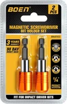 Boen 2pcs Magnetic Drill Bit Holder, 2.5" Quick Change Extension, 1/4" Hex. Fixed Price $12.19.
