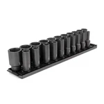 Tekton Sid92103 1/2" Drive Deep 6-point Impact Sockets, 21-piece. Fixed Price $155.00.