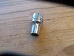 Nice Vintage Armstrong 12-014 7/16" Chrome Shallow Socket 1/2" Drive 6 Point. Fixed Price $3.00.