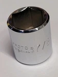 Proto Professional Usa 7/8" 6 Point 3/8" Drive Socket 5228h Excellent Cond.. Fixed Price $19.99.