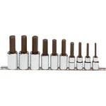 Stanley Proto J5441-ma 1/2" Drive Metric Hex Bit Set, 10pc. Fixed Price $165.54.
