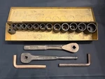 Vintage Ampco Beryllium Copper Socket Set W141r W274-w261s + Berylco L12. Fixed Price $549.99.