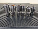 #bd363 Cornwell Tools Tsup227rs Usa 6 Pc 3/8" Drive Impact Swivel Socket Set. Fixed Price $99.95.