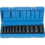 Grey Pneumatic 1213d 3/8"dr Deep Impact Sae Socket Set!. Fixed Price $89.99.
