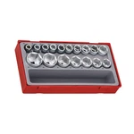Teng Tools Tt1217-6 - 17 Piece 1/2 Inch Drive 6 Point Socket Set 10 To 32mm. Fixed Price $69.99.