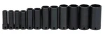 Williams 12 Pc 3/8" Drive 6-point Sae Deep Socket Set On Rail And Clips. Fixed Price $92.00.