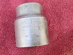 Wright Tools S-344 3/4" Drive 1-3/8" Shallow Impact Socket 12 Point Usa. Fixed Price $9.99.