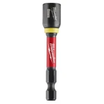 Milwaukee 49-66-0708 Shockwave 2-9/16 In Magnetic Nut Driver 8mm 10 Pk. Fixed Price $61.67.
