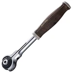 Vessel Hrh2sw 1 4" Wood Compo Swivel Ratchet Handle F S Japan New. Fixed Price $54.03.