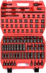 87 Pcs 3/8" Drive Master Impact Socket Set, Sae&metric Standard,deep,swivel Sock. Fixed Price $211.99.
