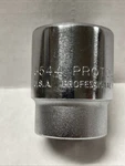 Proto Professional Made In Usa 1-3/8" 12 Point 3/4" Drive Socket #5444 New. Fixed Price $20.36.