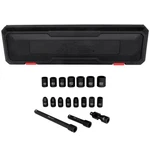 Milton 3/8 Drive Shallow 6-point Impact Socket Set 6-20mm Steel Coated Black. Fixed Price $27.72.
