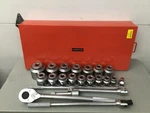 Proto Socket Set: 1 In Drive, 12-point, Sae, 1/2 To 3 In, J57102a. Fixed Price $1260.00.