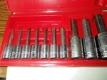 Proto Tools Professional 3/8 - 1/2 Drive Sae Hex Bit Socket Set 1/8 5/8 Bits. Fixed Price $73.99.