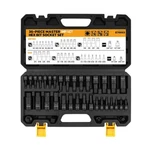 Hex Bit Impact Socket Set: 36-piece With 4 Adapters, 1/4", 3/8", 1/... Fast Ship. Fixed Price $51.53.