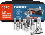 Korr Tools Kss009 10pc Xzn Triple Square Spline Bit Afjf-3677, Afjf-3677. Fixed Price $29.11.
