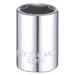 Westward 1/2 In Drive, 3/4" Hex Sae Socket, 6 Points, Steel, Chrome,. Fixed Price $11.09.