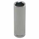 Westward Socket, 1/4 In Drive Size, Alloy Steel, Chrome Finish 10e864. Fixed Price $6.30.