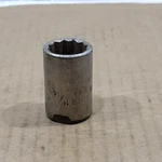 Vintage P&c Tools 1/2" Drive 11/16" 12pt Socket 6022 Usa. Fixed Price $2.21.
