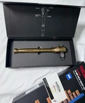 Hyper Tough Gold Tone Pear Head Ratchet Only. Fixed Price $30.99.