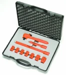 Knipex 989911s4 10 Piece Socket Set, 3/8" Drive, Metric, 1000v Insulated. Fixed Price $457.82.