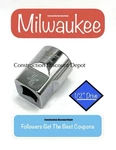 Milwaukee 7/8" In. 1/2" Drive Sae 6 Point Standard Shallow Socket 45-34-9106. Fixed Price $9.93.