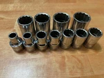Sk Tools 1/2" Drive 12pt Metric Sockets New Nos Choose Your Size Made In Usa!. Fixed Price $7.00.