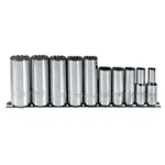 Stanley Proto J52107 10 Piece 12 Point 3/8" Drive Deep Socket Set. Fixed Price $86.56.