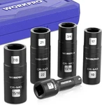 Impact Socket Set 1/2" Drive 5pcs Lug Nut Wheel Automotive Mechanic Tools. Fixed Price $47.86.