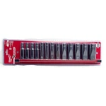 Milwaukee 48-22-9424 13pc 1/2" Drive 12-point Deep Well Sae Socket Set. Fixed Price $123.99.