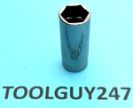 Snap On Stm20a 1/4" Drive 5/8" Sae 6 Point Deep Chrome Socket New Usa Tools !. Fixed Price $35.05.