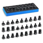 Toolant 3/8"drive Impact Hex Bit Socket Set 27pcs,hex Drive, Sae/metric, 5/32.... Fixed Price $72.27.