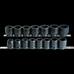 Proto 3/4" Drive 15 Piece Impact Socket Set - 6 Point To 1-5/8" J73105 Usa. Fixed Price $399.99.