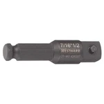 Westward 45kg97 Impct Skt Adpt ,steel,blk Oxd,7/16 In. Fixed Price $40.50.