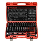 Tolneek 63-piece 1/2 Drive Impact Socket Set Sae 3/8 To 1 Inch And Metric. Fixed Price $119.68.