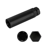 6 Spline Lug Nut Socket, Black Drive Tuner Socket Key Tool, Car Wheel .... Fixed Price $33.74.