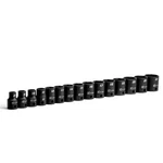 Capri Tools 3/8-inch Drive Shallow Impact Socket Set, Metric, 8 To 22 Mm,. Fixed Price $41.15.