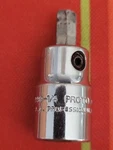 Proto Professional 4990 1/4" Hex Bit Driver 3/8" Drive Socket Usa. Fixed Price $4.99.