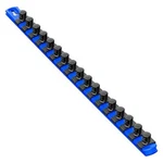Ernst 8405m 18 Magnetic Socket Organizer With 17 Twist Lock Clips - Blue 1/2. Fixed Price $18.95.