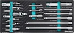 Duratech 22-piece Drive Tool Accessory Set, Including 1/4 3/8 1/2 22 Pcs. Fixed Price $79.85.