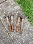 Vintage Rail Bolt Railway Track Sleeper Anchor British Steampunk. Fixed Price $15.99.