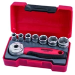 Teng 1/4in. Drive Socket Set 8 Piece Metric 6 Point - T1408. Fixed Price $53.67.