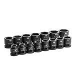 Capri Tools 1/2 In. Drive Stubby Impact Socket Set, Metric, 10 To 24 Mm, 15-pc. Fixed Price $49.99.