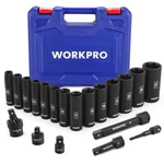 Workpro 20pack 1/2" Drive Deep Impact Socket Set Metric 10-27mm Universal Joint. Fixed Price $49.99.