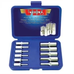 Vim Tools Deep Torx Socket Set, 11 Piece E4 Thu E18, 1/4 Inch And 3/8 Squar. Fixed Price $47.70.