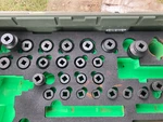 25 Pc Set Mozat 3/4" Drive, 6 Point Impact Sockets 7/8" - 2 3/8" New Old Stock. Fixed Price $395.00.