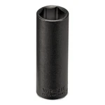 33614 - 3/8inch Drive 12 Point Deep Black Industrial Socket 7/16inch. Fixed Price $18.25.